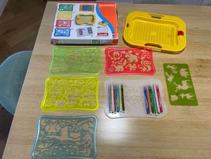 Pochoirs à dessin forêt - photo numéro 4