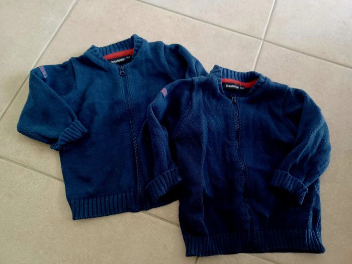 Gilet zippé 12 mois