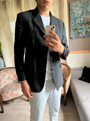 Veste blazer Yves Saint Laurent chic élégant habillé vintage old money
