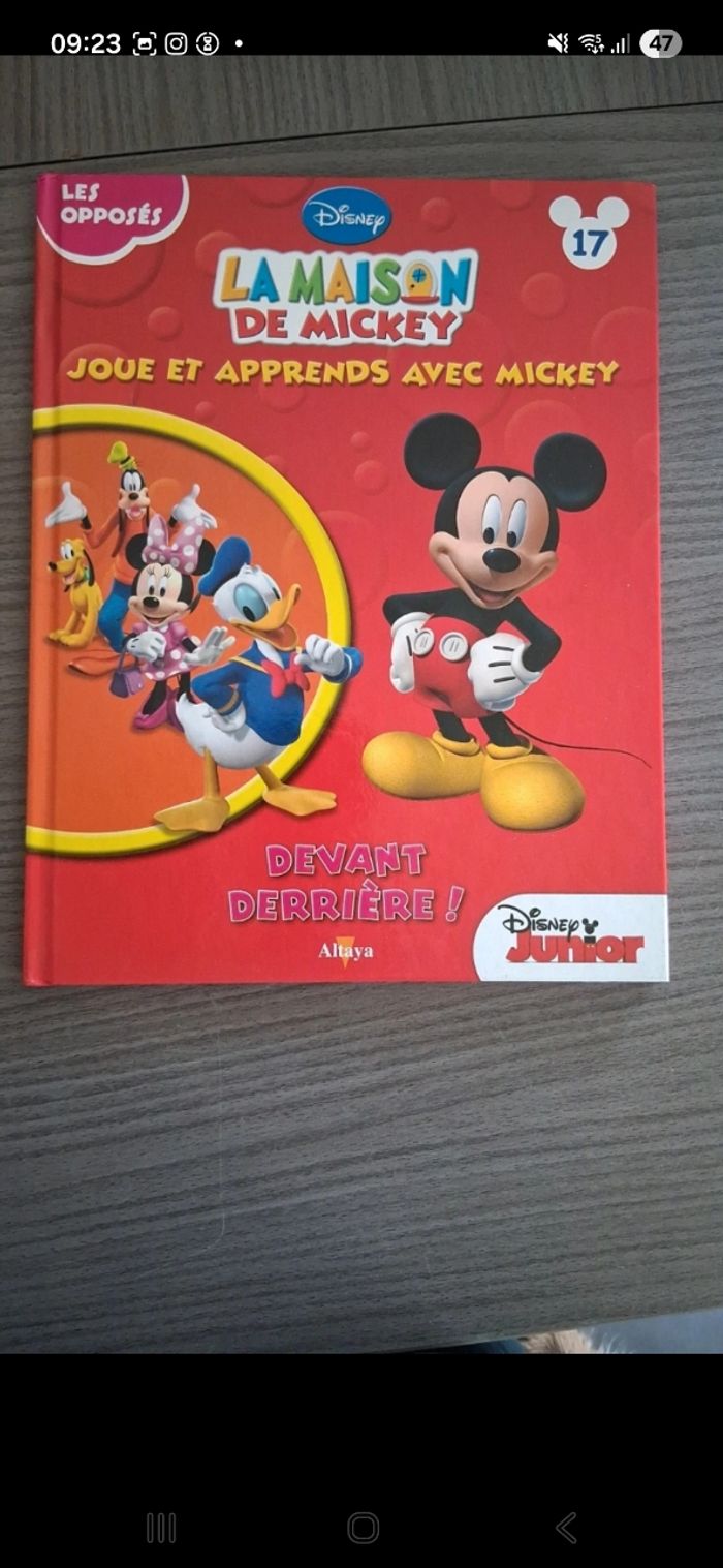 Livres la maison de Mickey Disney - photo numéro 5