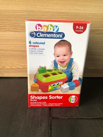 Trieur de formes - Clementoni - de 9 à 36 mois