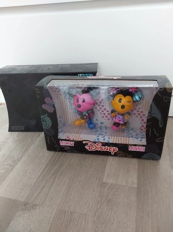 Figurines Disney en métal : Mickey et Minnie 🐭