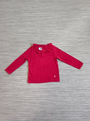 Haut fille Petit Bateau 24 mois 