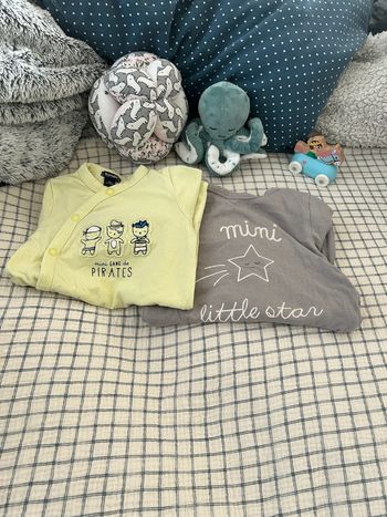 Lot de 2 pyjamas 1 mois 