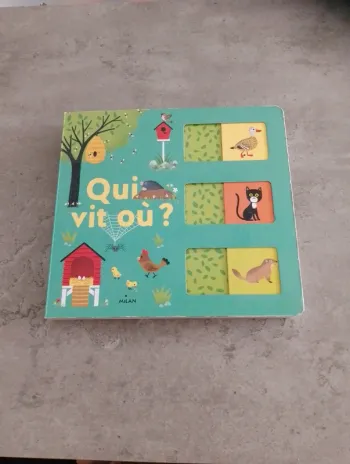 Livre - Qui vit où ?