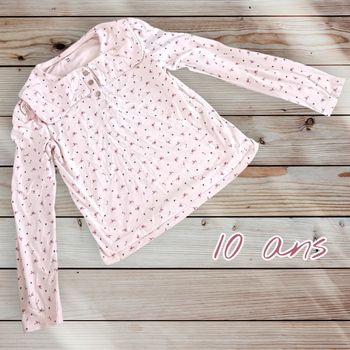 T-shirt manches longues Kiabi – 10 ans 👚