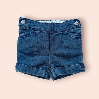 🔸 Short Jean Jacadi Stretch Fille 6 Mois🔸