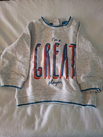 Sweat fin à pressions
