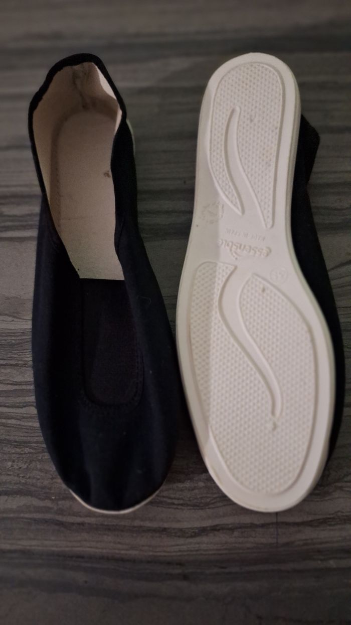 Chaussons gymnastique noir - photo numéro 3