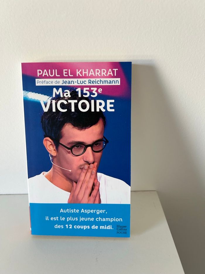 Livre biographie Paul el Kharrat ma 153e victoire