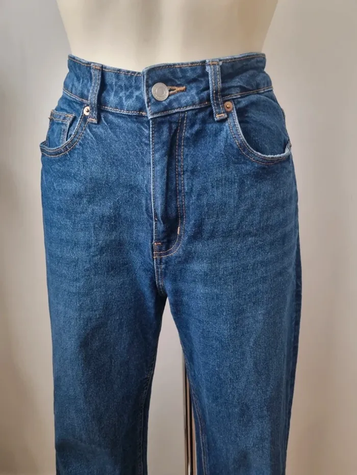 Jeans brut taille haute H&M - photo numéro 4