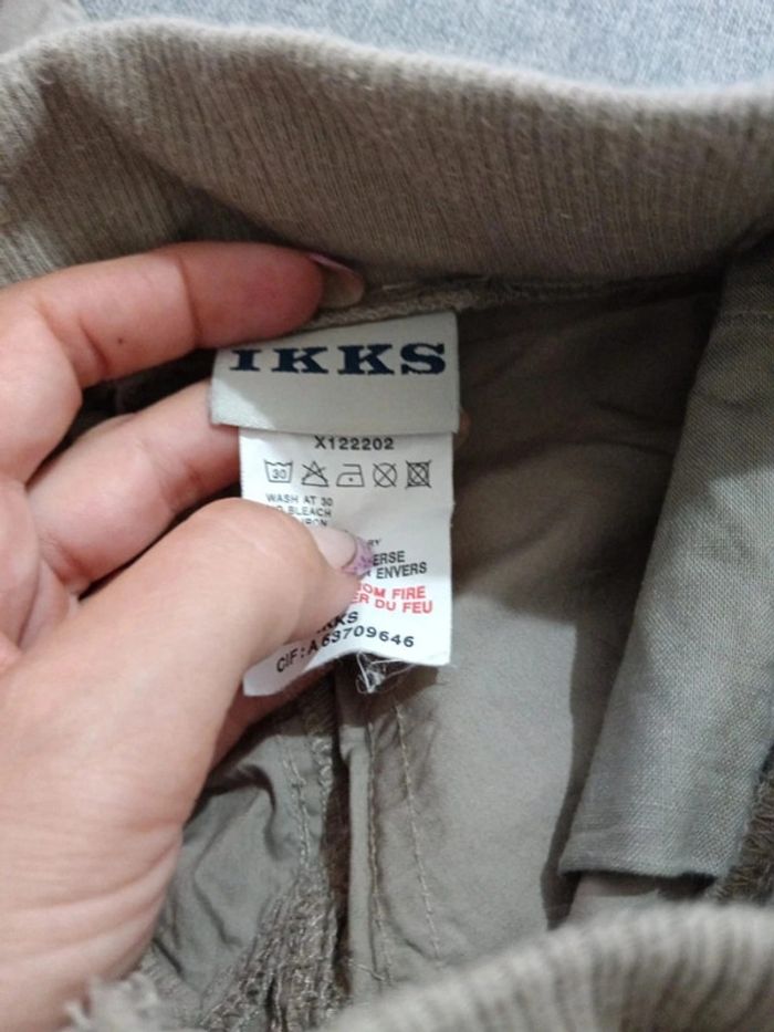 C61 pantalon gris IKKS M - photo numéro 3