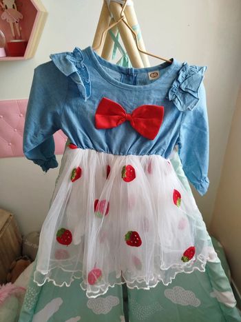 Jolie robe fraises