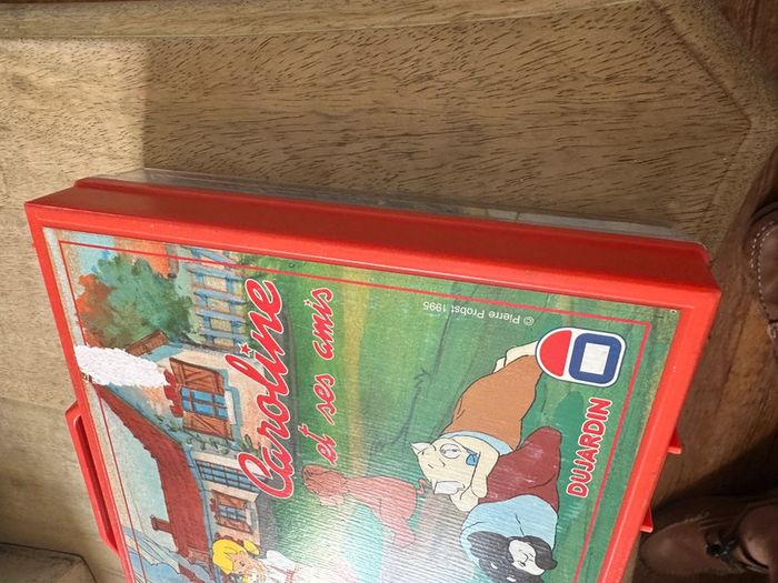 Dujardin valise valisette coffret rouge de 24 cubes Caroline et ses amis Pierre Probst France Jouets - photo numéro 4