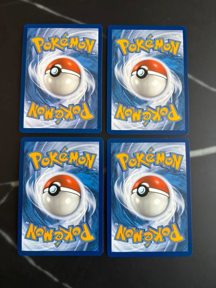 Lot de 4 cartes Pokémon 151 - photo numéro 2
