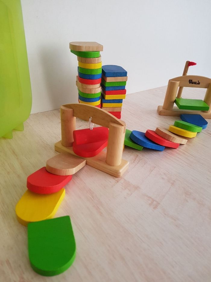 Dominos en bois knock and fall de Voilà - photo numéro 5
