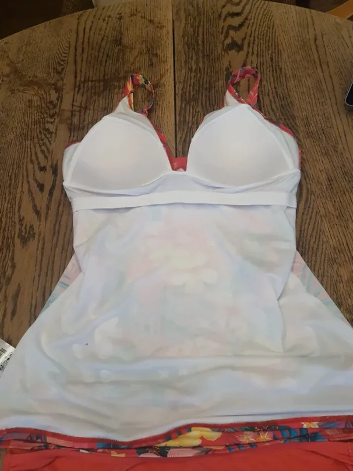 Magnifique Tankini et slip Paprika fr 44 taille 1 - photo numéro 11