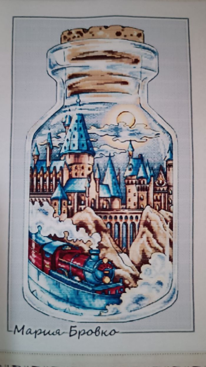 Grille points de croix comptés Harry Potter 🪡 - photo numéro 2