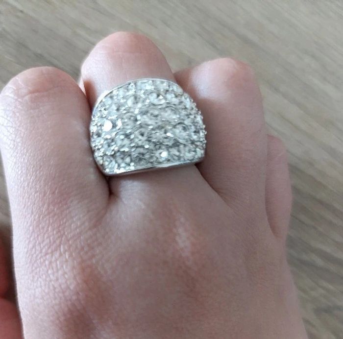 Bague fantaisie Strass femme - photo numéro 6