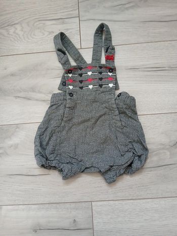 Salopette short ~ Orchestra ~ 6mois (67cm)