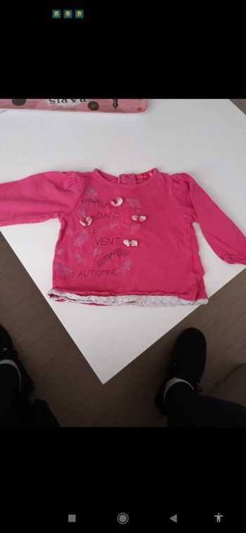 Lot de 3 t-shirt manches longues