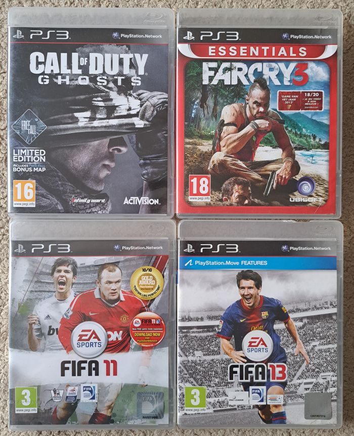 Lot de 8 jeux Playstation PS3 - photo numéro 2
