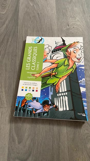 Livre coloriage mystère les grands classique tome 2 Neuf