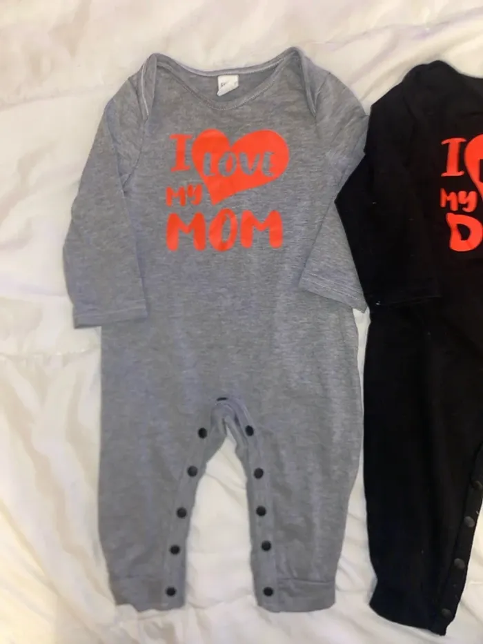 Lots pyjama fini sans pieds 6-9 mois shein - photo numéro 2