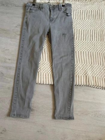Jean slim  gris femme Mango T40