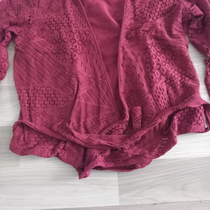 Gilet femme Bordeaux Agathe Velmont taille 38 - photo numéro 3