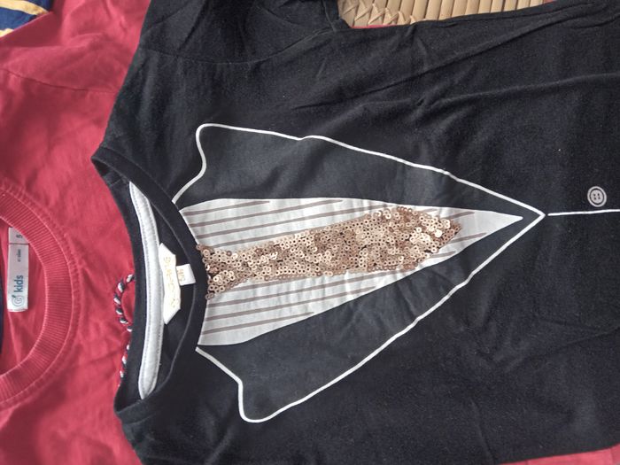 Lot de 5 t-shirts à manches longues 5 ans - photo numéro 6