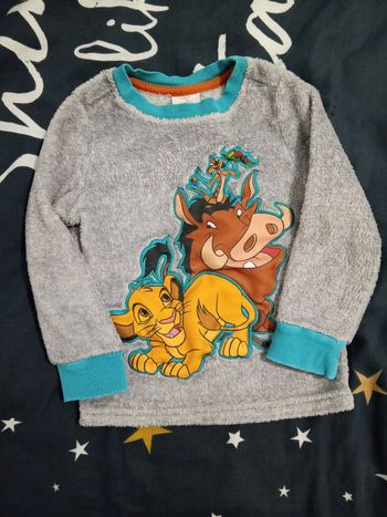 Pull "roi lion" _ 4 ans