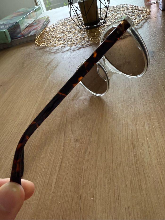 Lunette de soleil homme argenté marron intersport taille unique - photo numéro 5