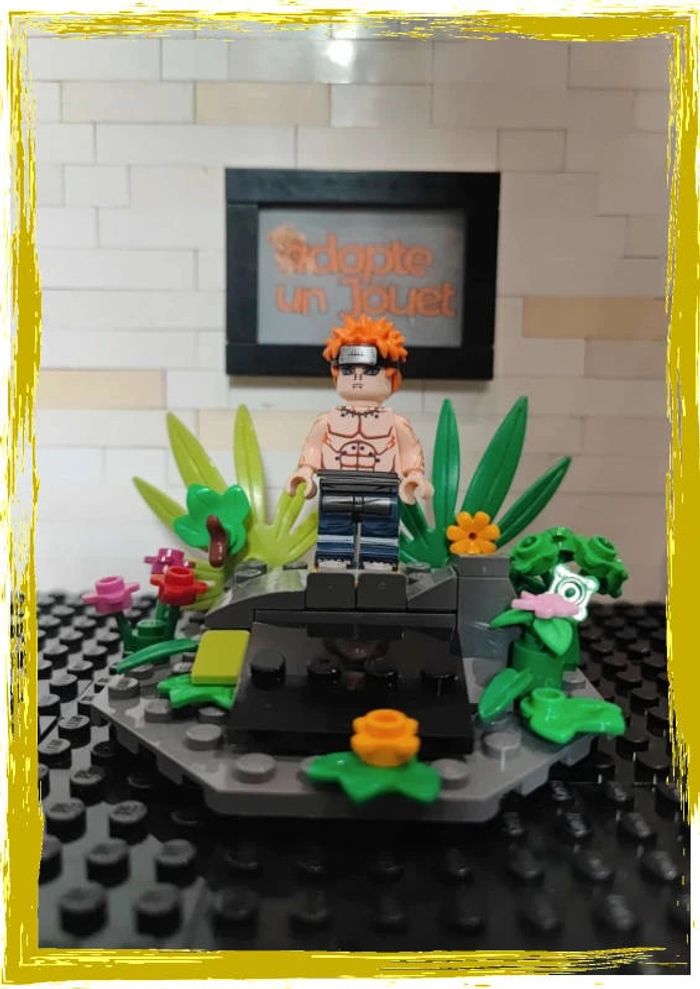 🌀 Figurine Naruto 🌀 NA08 💥 Pain - type Lego - photo numéro 5