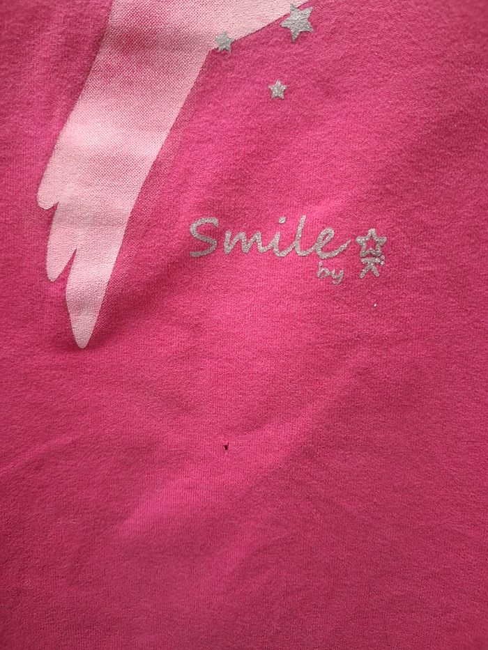 T-shirt rose fuchsia - 10 ans - photo numéro 4