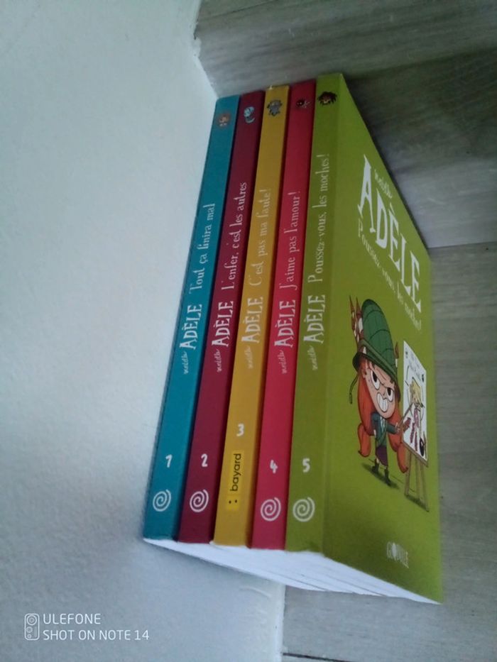Lot de 5 bd mortelle Adèle de 1 à 5 - photo numéro 2