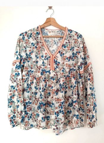 Blouse fleurie taille 36