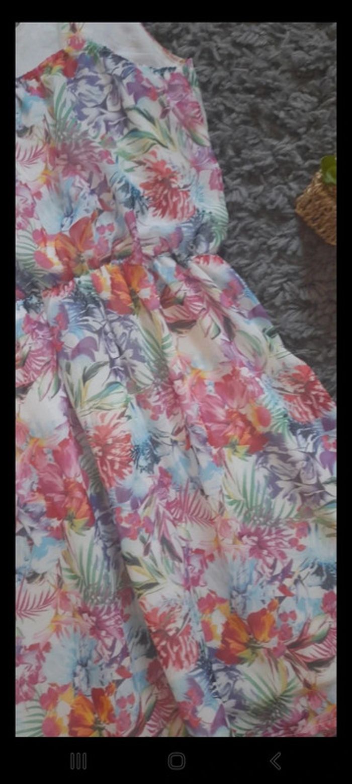 Robe fluide imprimé fleuri - photo numéro 10