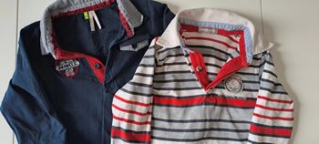 Lot de 2 polos manches longues