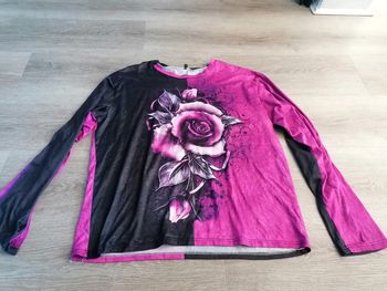 Tee shirt rose