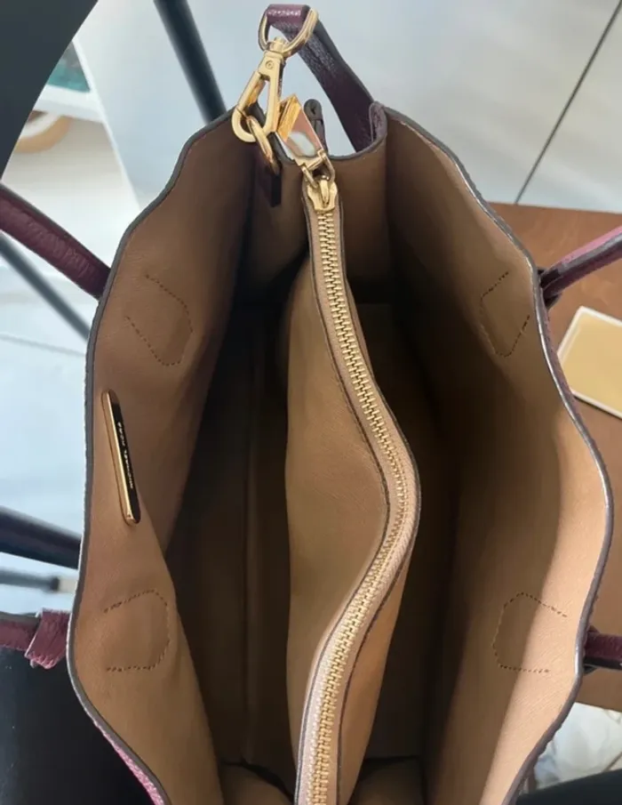 Sac à main Michael Kors en cuir violet - photo numéro 6