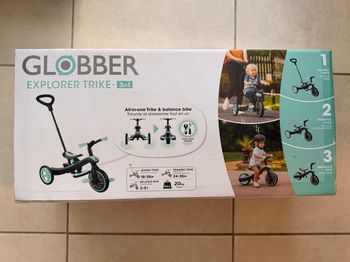 Tricycle Explorer Trike 3en1 vert - Globber