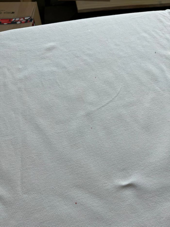 Polo blanc homme Guru vintage taille S état satisfaisant - photo numéro 5