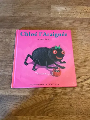 Livre Les Drôle de petites bête Numéro 4 Chloé l’araignée