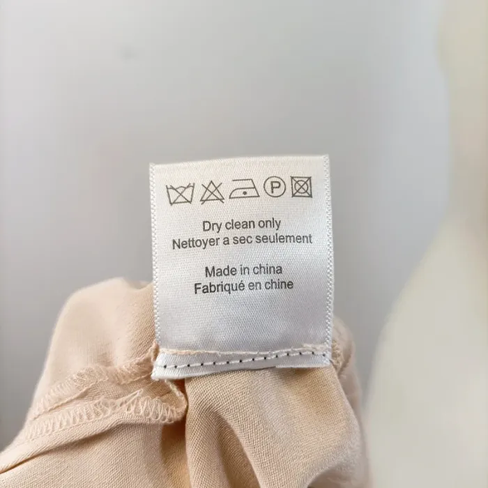 Robe en soie nude Joseph avec ceinture cuir – Taille 36 A783 - photo numéro 10