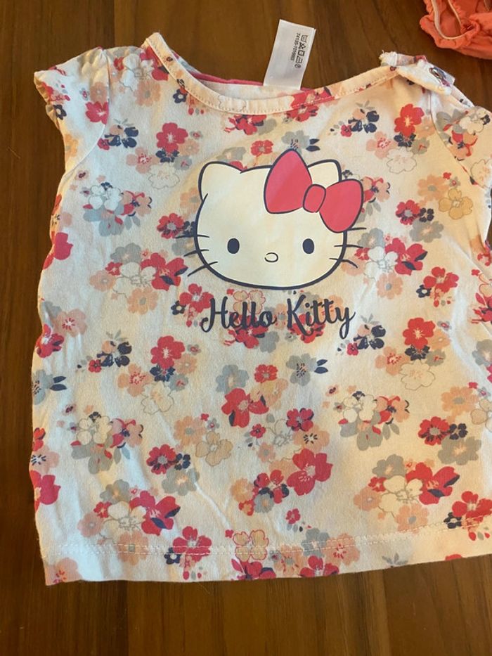 Lot ensembles Hello Kitty 3-6 mois C&A - photo numéro 3