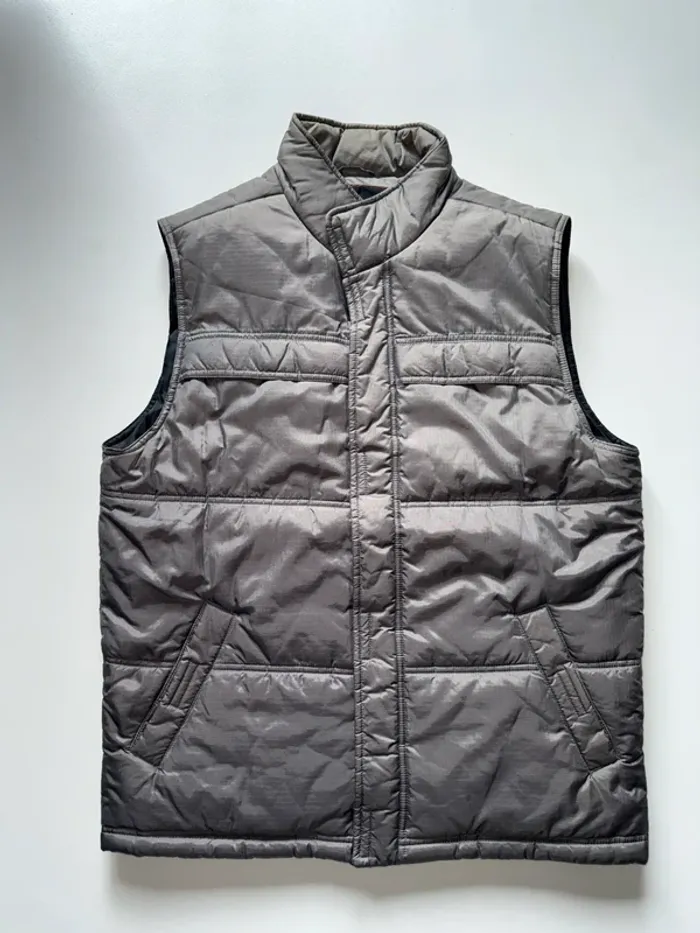 Doudoune sans manche gris - Veste sans manche gris