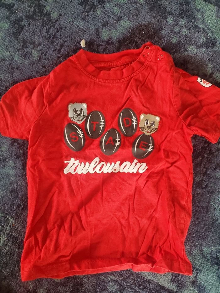 T-shirt stade toulousain 24 mois