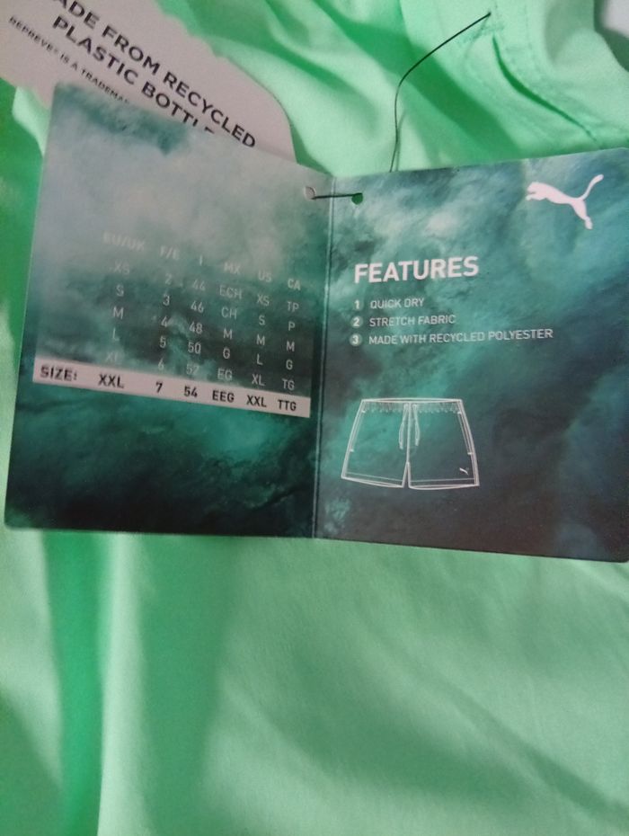 Joli short taille élastique avec cordon 3 poches Pu - photo numéro 8