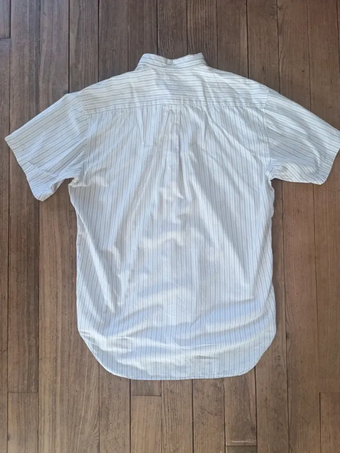 Chemise a rayures manches courtes Levi's Strauss & co taille M - photo numéro 2